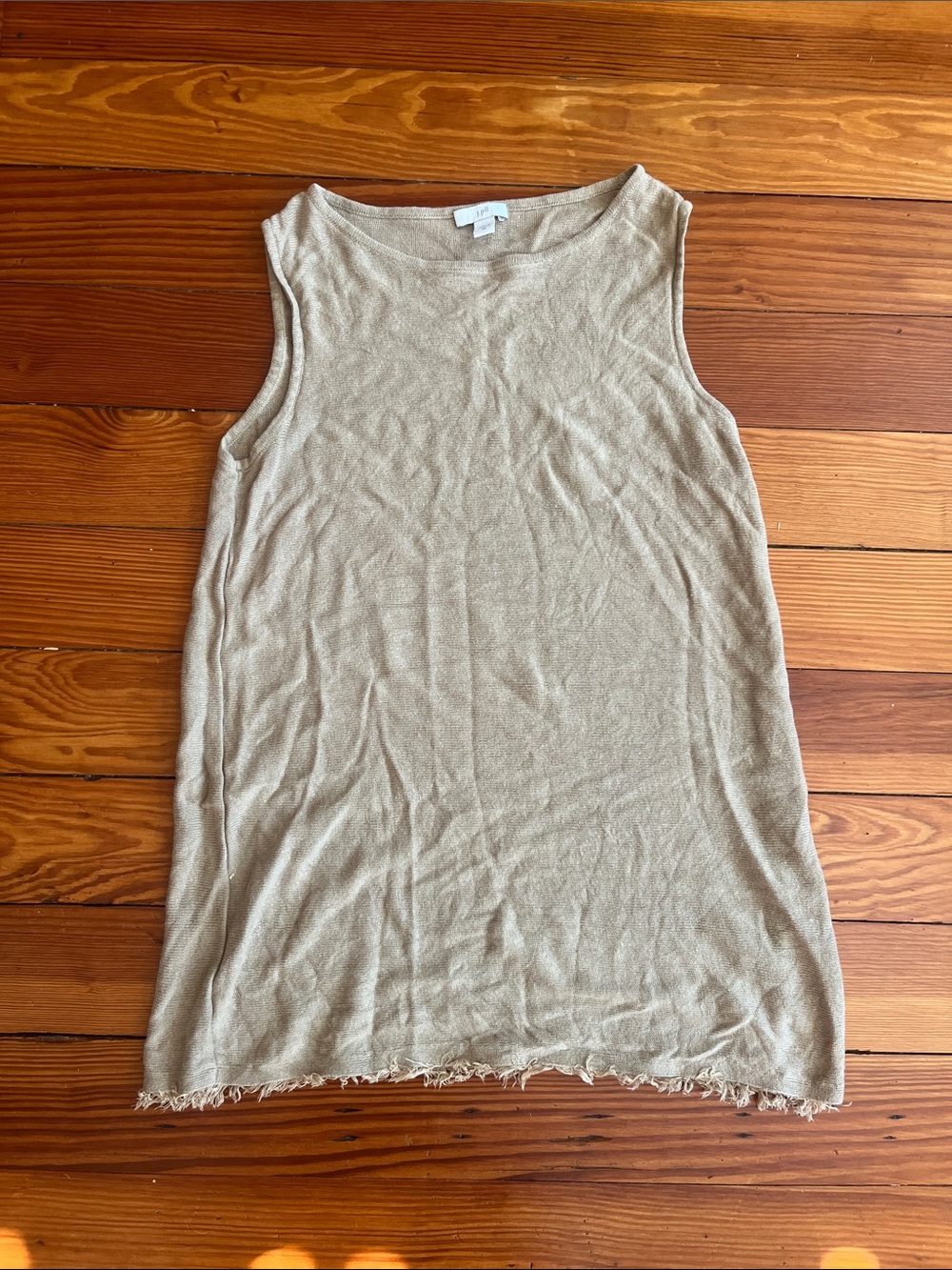 J. Jill Tan Tank Knit Top